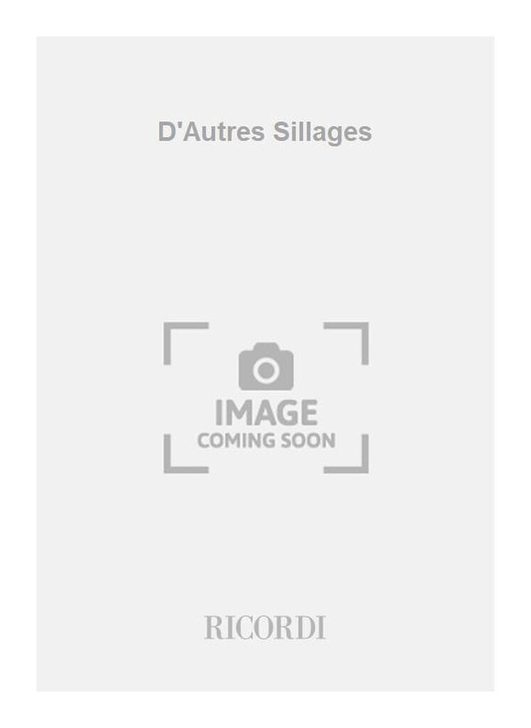 D'Autres Sillages